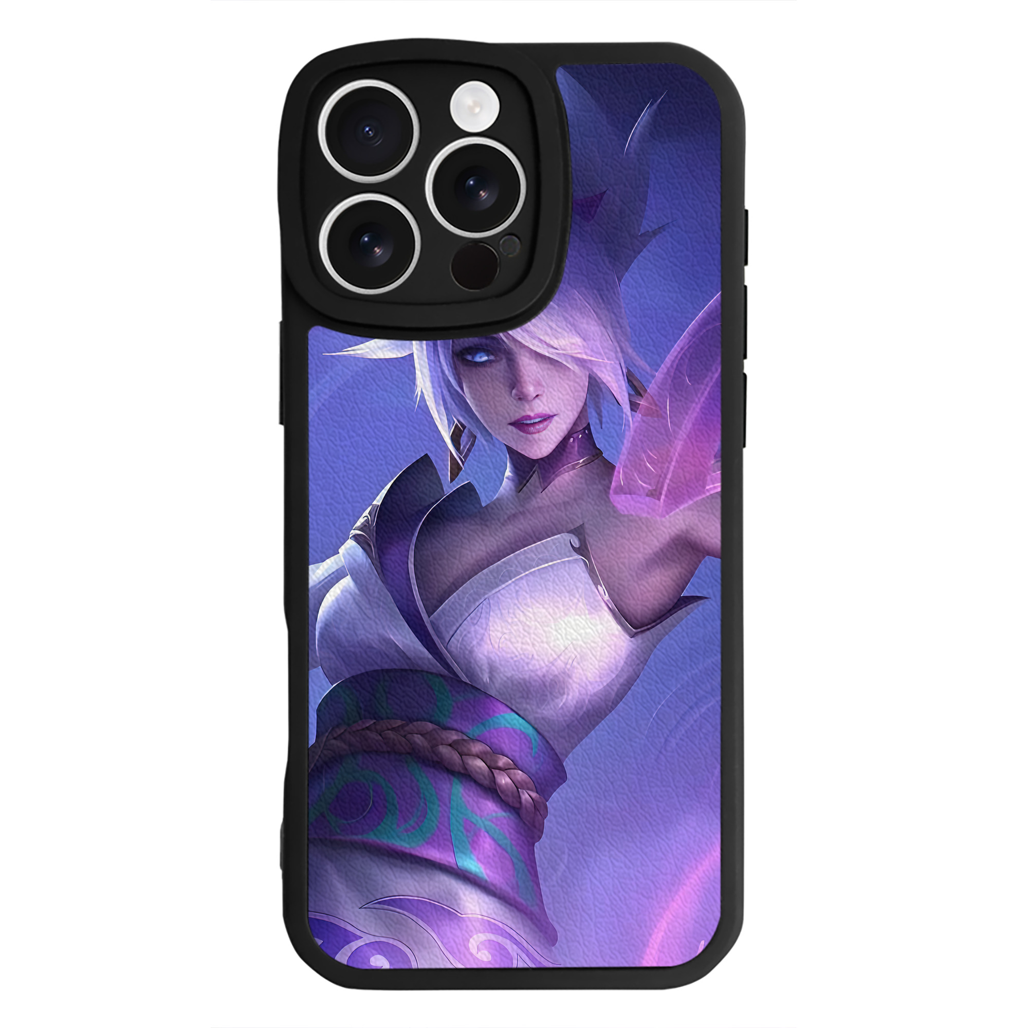 リーグ・オブ・レジェンド League of Legends LOL 【iPhone 16シリーズ対応】シリコンスマホケース（レザー調） 材質：シリコン